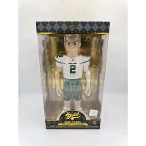 Zach Wilson Funko Gold 12" - New York Jets - NFL - White Jersey